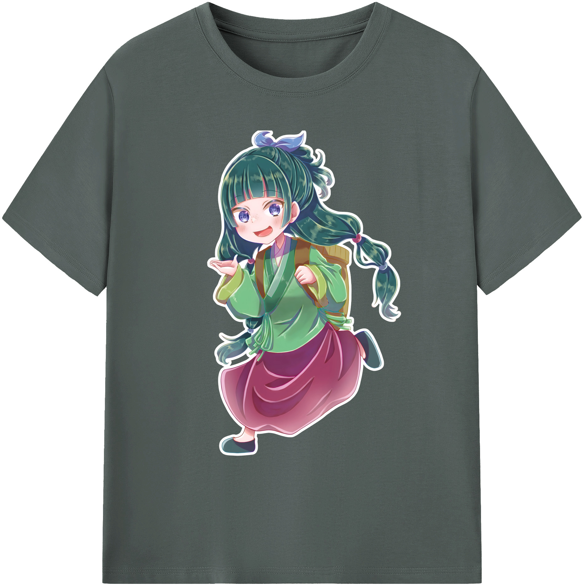 （画像用） 薬屋のひとりごと The Apothecary Diaries 綿100％ メンズ半袖Tシャツ｜肌触りやわらか＆通気性